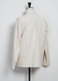 Marco, Polo Style Pull-on Shirt, Off White-T-shirts-Hansen Garments-Motorious Copenhagen