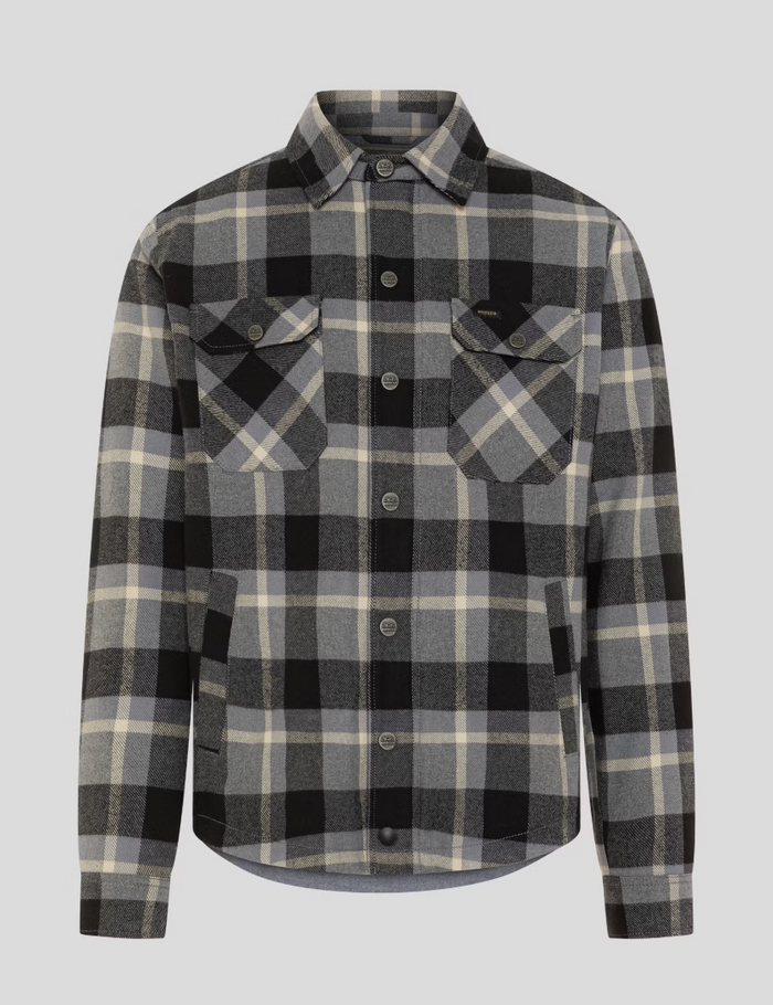 Memphis Rider Shirt, Grey-Skjorter-Rokker Company-Motorious Copenhagen