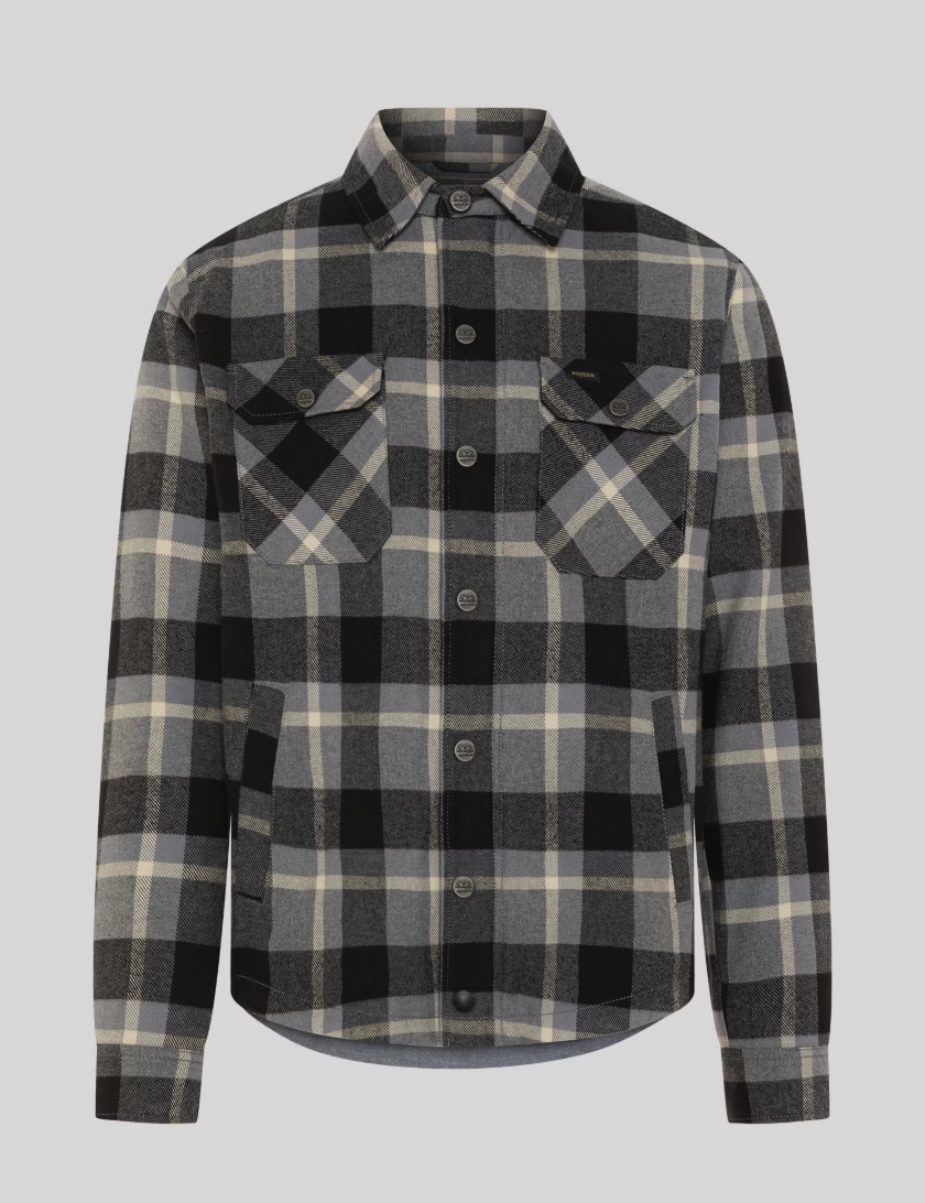 Memphis Rider Shirt, Grey-Skjorter-Rokker Company-Motorious Copenhagen