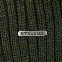 Northport Knit Beanie, Merino Wool, Green-Huer og Beanies-Stetson-Motorious Copenhagen