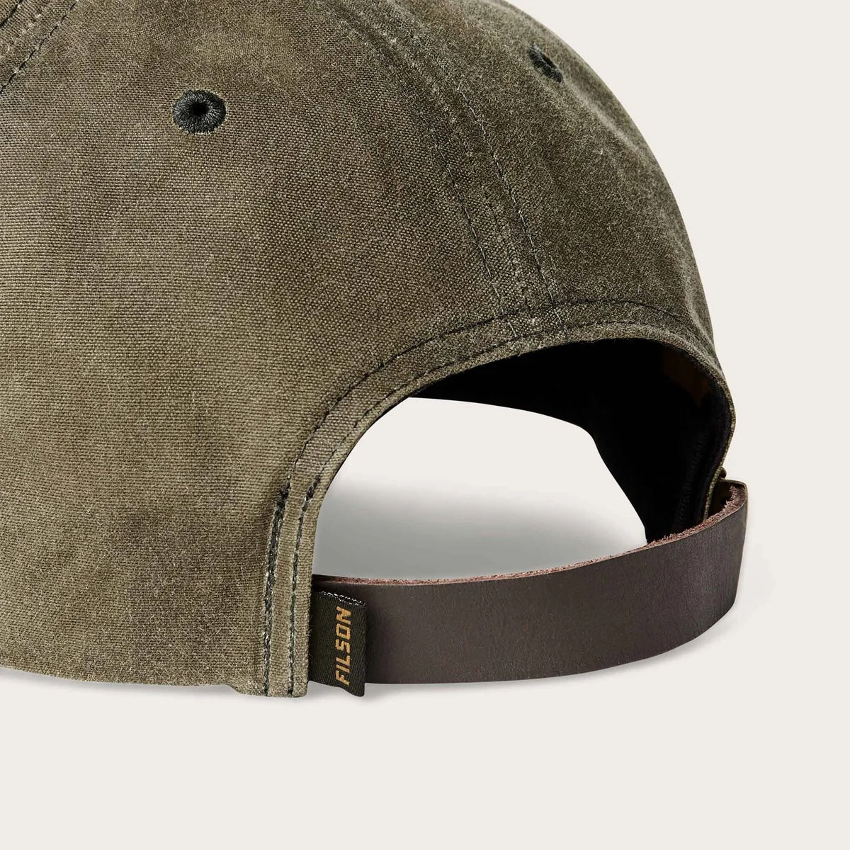 Oil Tin Low-Profile Logger Cap, Ottergreen-Hatte og Caps-Filson 1897-Motorious Copenhagen