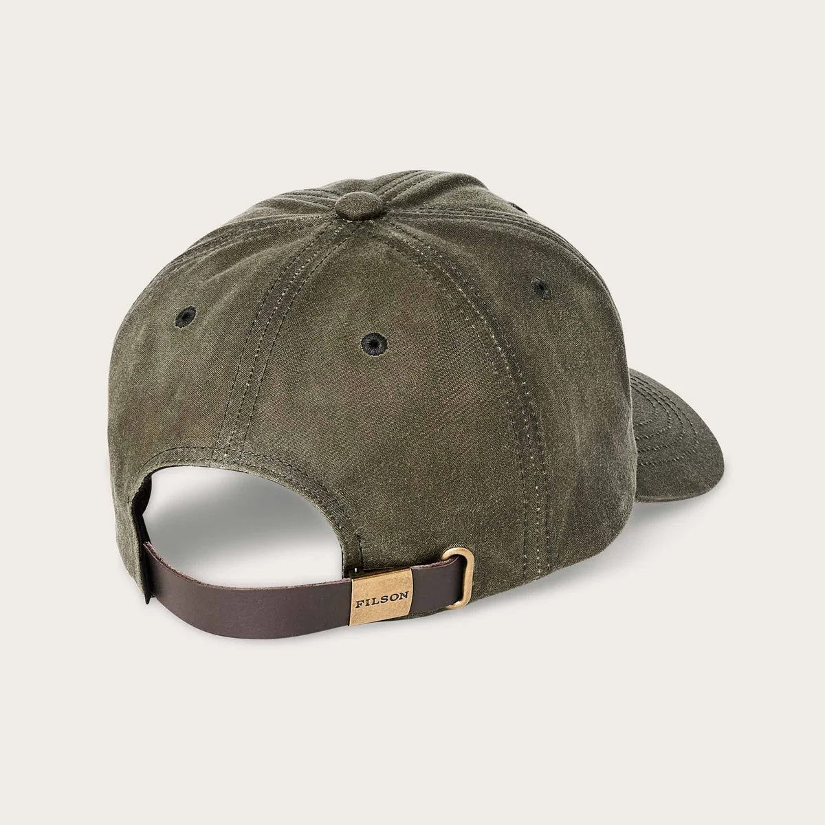 Oil Tin Low-Profile Logger Cap, Ottergreen-Hatte og Caps-Filson 1897-Motorious Copenhagen