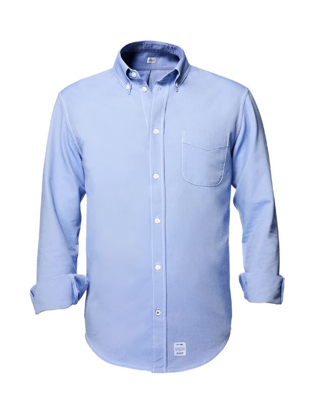 Oxford Shirt, Blue-Skjorter-Dunville-Motorious Copenhagen