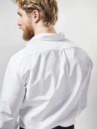 Oxford Shirt, White-Skjorter-Dunville-Motorious Copenhagen