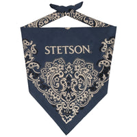 Paisley Bandana, Blue-Halstørklæder-Stetson-Motorious Copenhagen