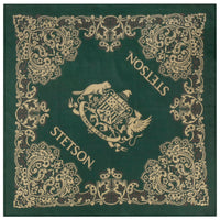 Paisley Bandana, Dark Green-Halstørklæder-Stetson-Motorious Copenhagen