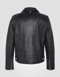 Perfecto Leather Jacket, Lambskin, Black-Jakker-Schott NYC-Motorious Copenhagen