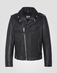 Perfecto Leather Jacket, Lambskin, Black-Jakker-Schott NYC-Motorious Copenhagen