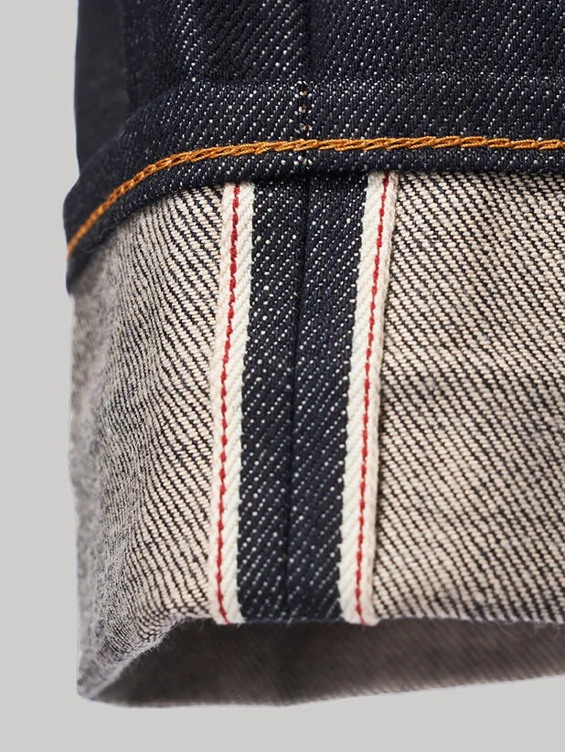 Raw Denim Jeans, Indigo Blue-Bukser-Dunville-Motorious Copenhagen