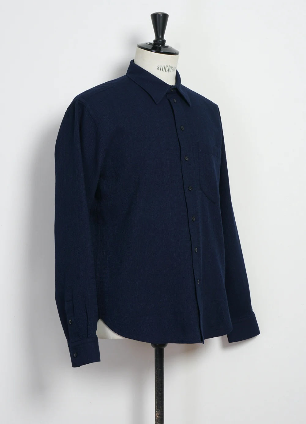 Raymond, Relaxed Classic Fit, Real Indigo-Skjorter-Hansen Garments-Motorious Copenhagen