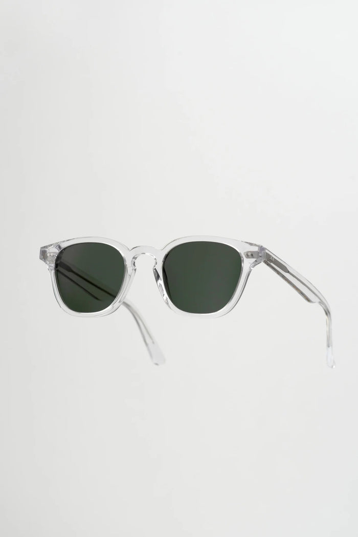 River, Crystal, Green Solid Lens-Solbriller-Monokel Eyewear-Motorious Copenhagen