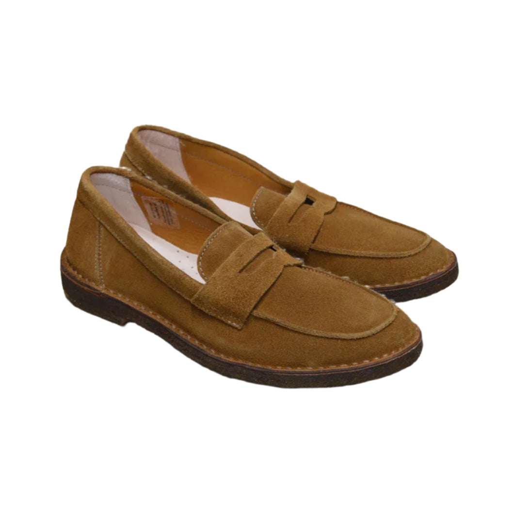 Sadelflex Suede Loafers, Cuoio (Light Brown)-Sko og støvler-Astorflex-Motorious Copenhagen