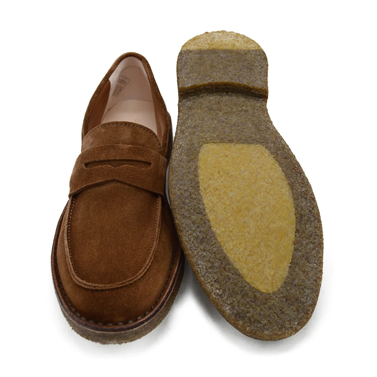 Sadelflex Suede Loafers, Mattone (Brown)-Sko og støvler-Astorflex-Motorious Copenhagen