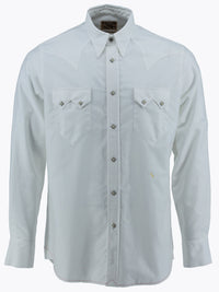 Sawtooth Western Shirt, Oxford, White-Skjorter-Sneum-Motorious Copenhagen