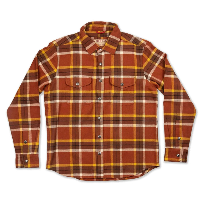 Sierra Shirt, Brown-Skjorter-Iron & Resin-Motorious Copenhagen