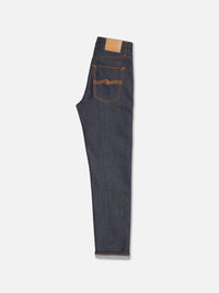 Solid Ollie, Dry Japan Selvage-Bukser-Nudie Jeans-Motorious Copenhagen