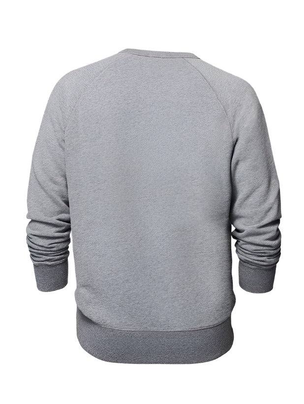 Sweatshirt, Grey Melange-Sweatshirts-Dunville-Motorious Copenhagen