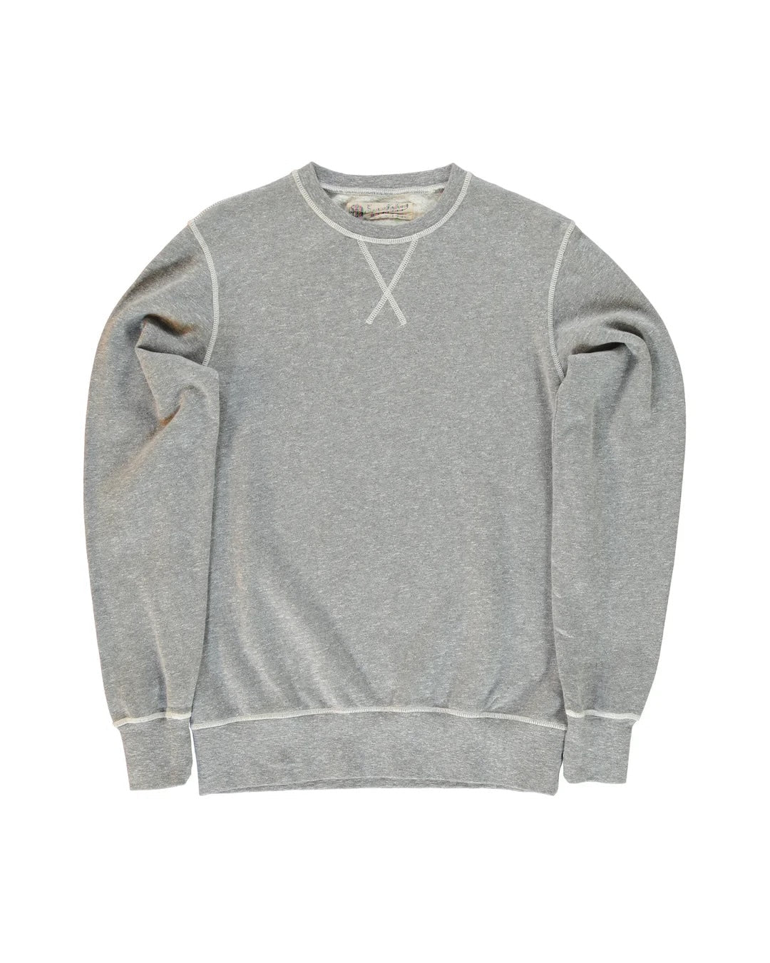 Sweatshirt Skull, Organic Fleece, Grey Melange-Sweatshirts-Eat Dust-Motorious Copenhagen