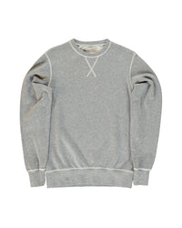 Sweatshirt Skull, Organic Fleece, Grey Melange-Sweatshirts-Eat Dust-Motorious Copenhagen