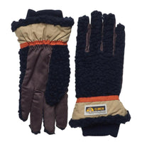 Teddy 5 Fingers Wool Pile Glove, Conductive, Navy-Handsker-Elmer by Swany-Motorious Copenhagen