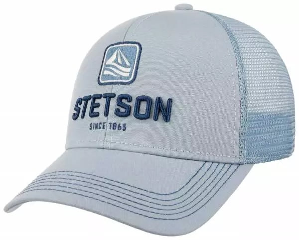 Trucker Cap, Sailing, Light Blue-Hatte og Caps-Stetson-Motorious Copenhagen