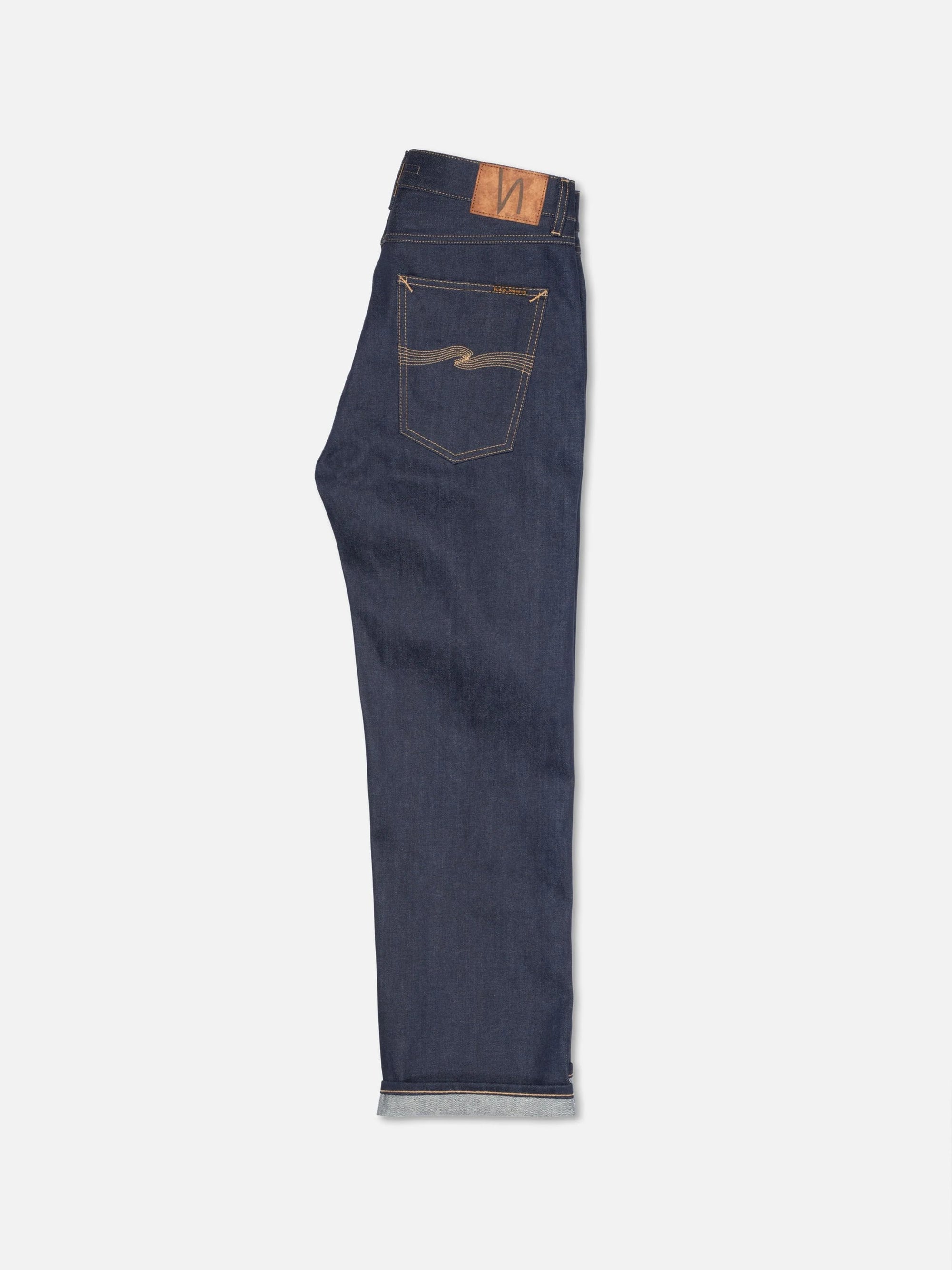 Tuff Tony Pants, Dry Twilight Selvage-Bukser-Nudie Jeans-Motorious Copenhagen