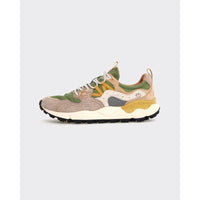 Yamano 3 Man Sneakers, Light Brown / Military Green-Sko og støvler-Flower Mountain-Motorious Copenhagen