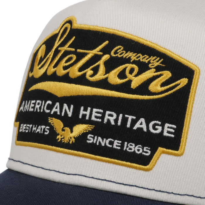 American Heritage Trucker Cap, Navy-Hatte og Caps-Stetson-Motorious Copenhagen