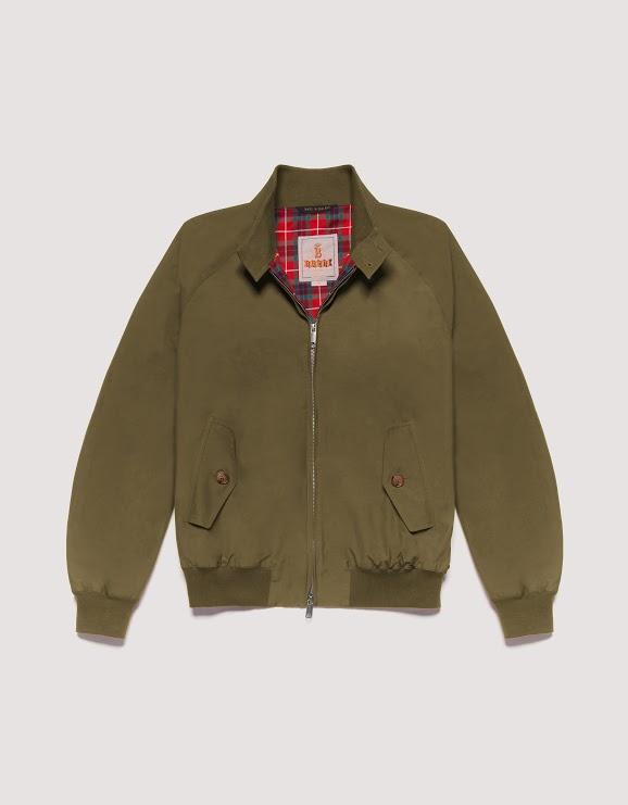 G9 Classic Fit Harrington Jacket, Beech-Jakker-Baracuta-Motorious Copenhagen