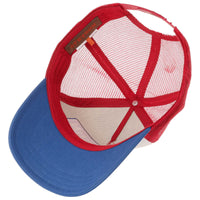 Highway Trucker Cap, Red/Blue-Hatte og Caps-Stetson-Motorious Copenhagen