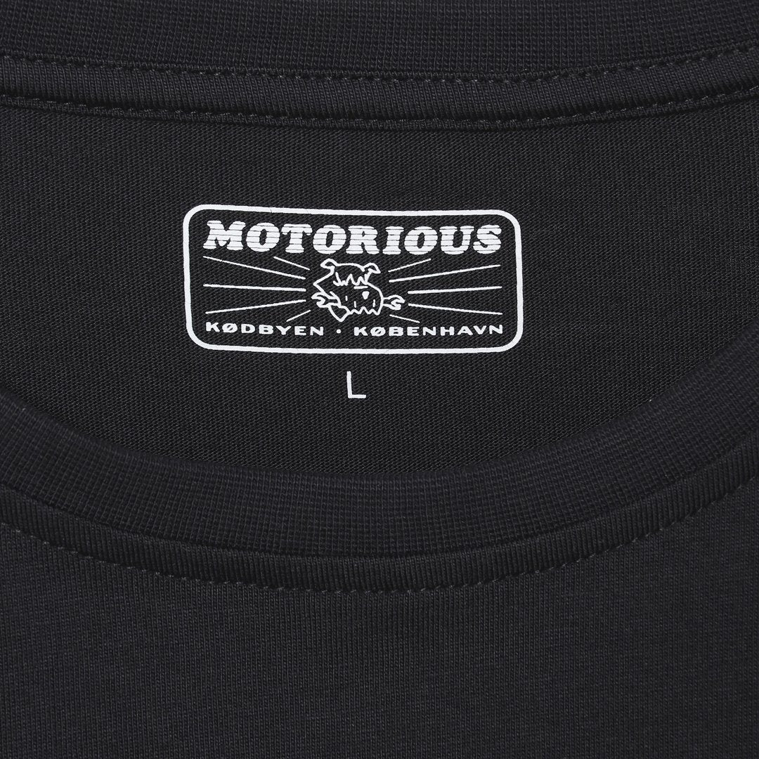 "Nut & Bolt" Motorious T-shirt, black-T-shirts-Motorious Copenhagen-Motorious Copenhagen