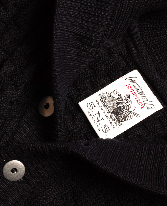 Stark Cardigan, Navy Blue-Sweatshirts-SNS Herning-Motorious Copenhagen